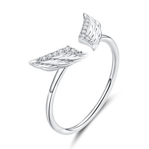 Royal Fashion nastavitelný prsten Andělská křídla BSR108 Velikost: Univerzální 52-60 mm