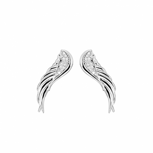 SOFIA stříbrné náušnice andělská křídla AEAECL0058Z/R