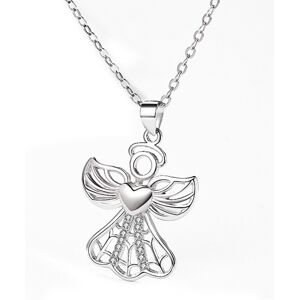 Emporial stříbrný rhodiovaný náhrdelník Filigránový anděl HA-00020