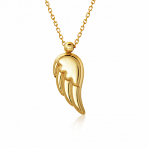 SOFIE zlatý náhrdelník andělské křídlo AG10029-BO-CA-14KYG