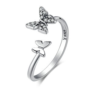 Royal Fashion prsten Kouzelný motýl SCR087