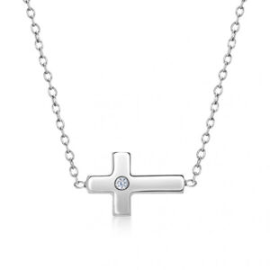 SOFIA stříbrný náhrdelník AMCLT3316-40+5