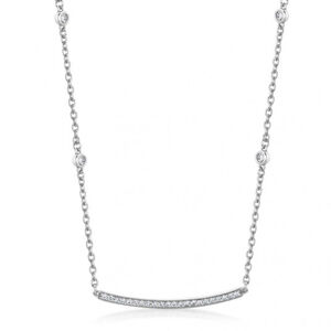 SOFIA stříbrný náhrdelník AUBGCG5ZZ0P-ZY