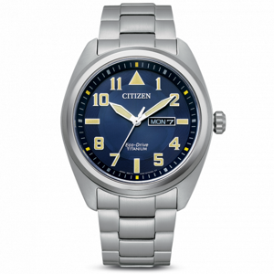 CITIZEN pánské hodinky Chrono Eco-Drive Super Titanium CIBM8560-88LE
