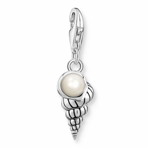 THOMAS SABO přívěsek charm Shell with pearl silver 1891-082-14