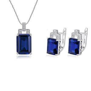 Linda's Jewelry Zvýhodněná sada šperků Navy Blue Ag 925/1000 IS096
