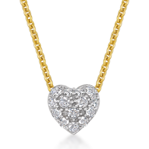 SOFIA zlatý náhrdelník se srdíčkem SJ236615.400