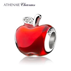 Athenaie přívěsek Sněhurčino červené jablko EN65